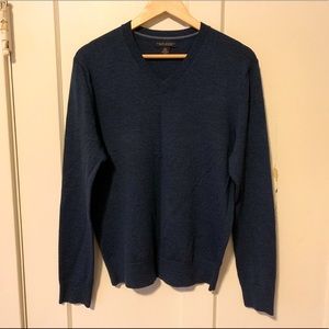 Banana Republic merino wool sweater navy